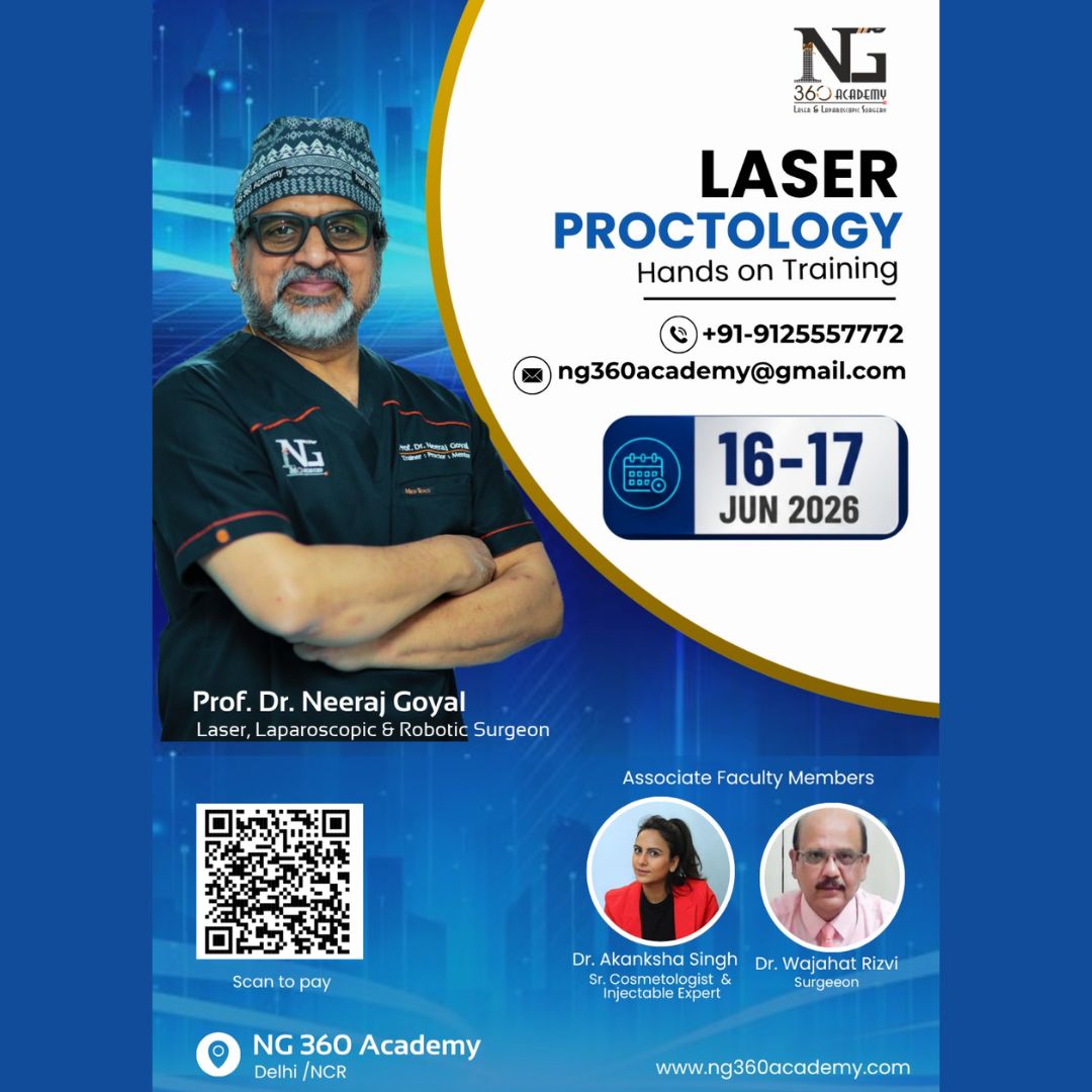 Laser Proctology Hands-on Training