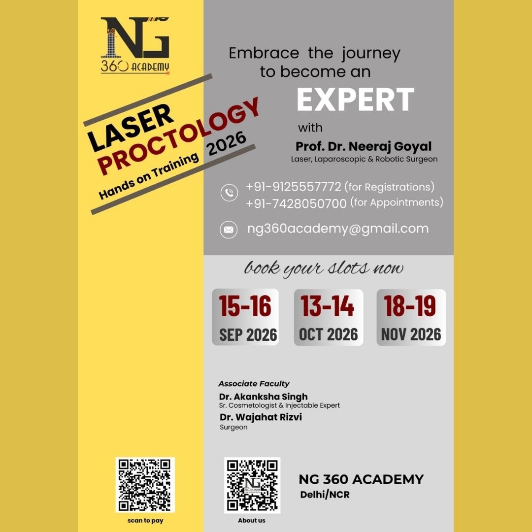 Laser Proctology Hands-on Training